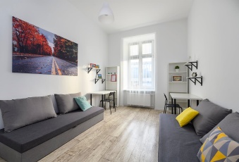 Mieszkanie na wynajem, Łódź łódzkie - oferta 833882 Pokój dwuosobowy w centrum | 1 min od Ek-Soc