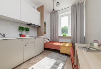 Mieszkanie inwestycyjne 2x kawalerka. METRO 8% ROI