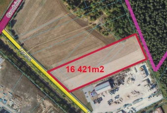 Działka inwestycyjna 1,64ha Sokółka