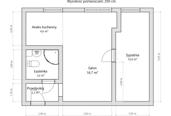 Mieszkanie w Zgierzu 37m2 przy dworcu PKP