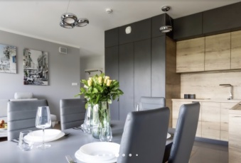 Apartament z dostępem do sauny, siłowni i kortu 