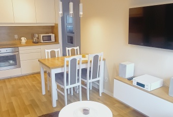 Eleganckie mieszkanie 57,75 m2 z ogródkiem