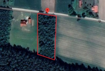 Działka budowlana z WZ,gm. Rajgród, pow. grajewski