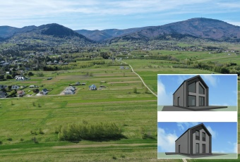 Panoramiczna działka w Lipowej, Beskid Żywiecki