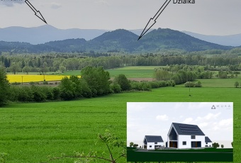 Unikalna działka na Górze Sokolik w Rudawach 