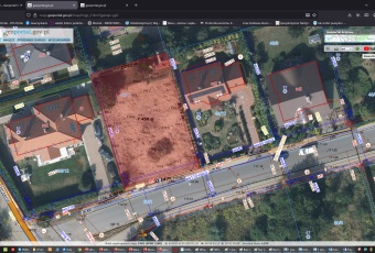 Uzbrojona Działka w zagospodarowanej części Osowa