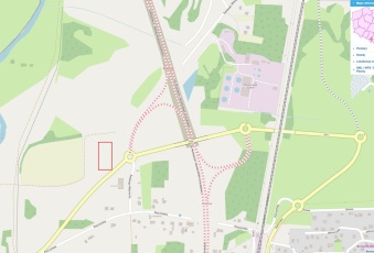 Działka inwestycyjna przy S1