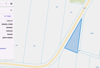 Sprzedam działki: rolną i budowlaną Kamień-Kolonii