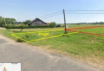 Działki na sprzedaż: Kozów, Złotoryja, złotoryjski