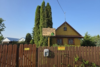 Dom 3 pokoje Hajnówka - działka 5000 m2