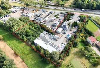 Hala produkcyjna/Magazyn + Biura na sprzedaż