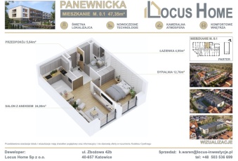Lokal usługowy 47 m² Katowice Ligota-Panewniki