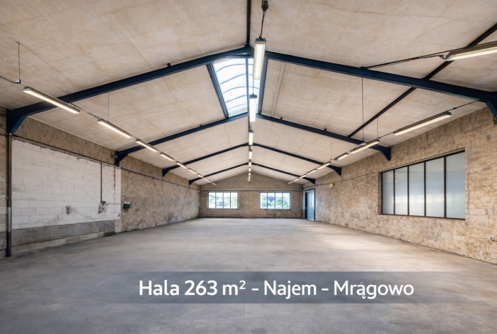 Komercja na wynajem w Mrągowo Mrągowo Giżycka 9 o powierzchni 263 mkw