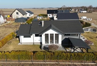 Nowoczesny dom parterowy - Sroczyn - Kiszkowo