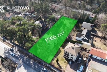 Działka budowlana 1766 m2 - Międzyborów