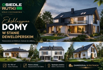 Domy od 52 do 152m2 - różny przedział cenowy