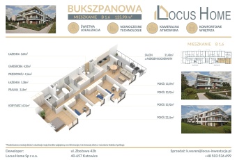 Nowoczesne mieszkanie 5-pokojowe z balkonem