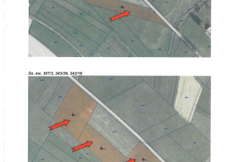 Działki w miejscowości Spytkowice