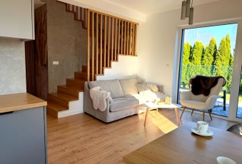 Nowy wykończony dom, Łąka - 10 km od centrum