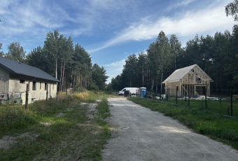 Wyjątkowa działka przy lesie, blisko nowych domów