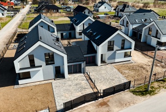 Nowoczesny dom; miniosiedle; 5km od Kielc, 174m2