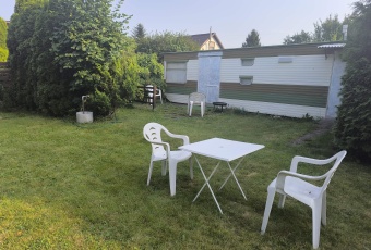 Działka ROD z przyczepą nad morzem. Koszalin