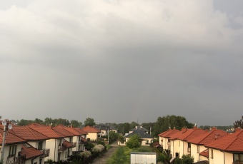 Marki Południowe, blisko granicy z Białołęką