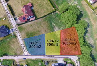 Sztutowo działki budowlane 2656 m² - media, morze