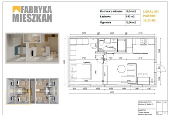 2 pokoje | stan deweloperski | budynek po remoncie