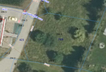 Działka z pełnym uzbrojeniem w Jaworku