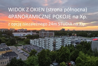 M5: 62m z OPCJĄ STUDIA 24m - PANORAMA z 10 i 11p 