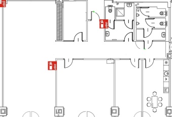 Lokal biurowy 213,63 m² przy głównej ulicy