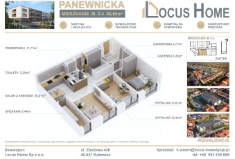 Nowoczesne 3-pokojowe mieszkanie z OGRÓDKIEM