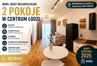 Gotowe mieszkanie z klimatyzacją w centrum Łodzi