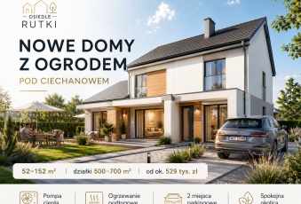 Domy od 52 do 152m2 - różny przedział cenowy