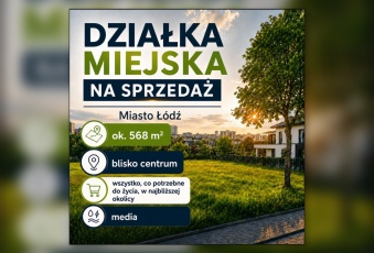 Działka miejska w Łodzi !!!