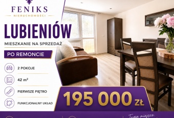 SUPER MIESZKANIE PO REMONCIE !DLA CIEBIE LUB POD W