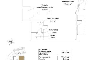 Lokal użytkowy 128 m² na wynajem – Świdnica
