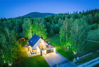  Nowoczesny dom z panoramicznym widokiem na góry