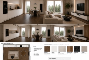 Apartament 65 m², 3m wysokości, ostatnie 4 piętro