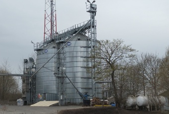 Sprzedam magazyn płaski z suszarnią i BIN 2x500 t