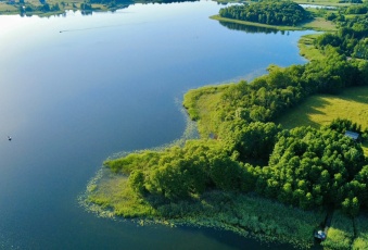 Działka nad wodą-3029 m2 z linią brzegową