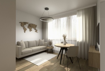 Stylowa Kawalerka | Remont | Meble + AGD | Murcki