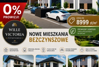 4 pok.| 85,5 m² | ogródek | GRATIS 2 miejsca post
