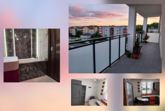 2-pokojowe mieszkanie 45 m² + 13 m² balkon