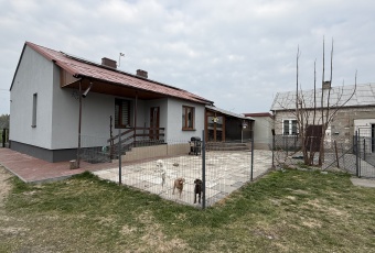 Energooszczędny dom z działką (1ha) +budynki gosp