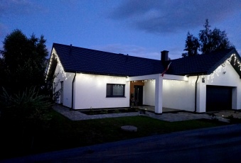 NOWOCZESNY DOM 193 m² | POROSIUKI DZIAŁKA 900 m² 