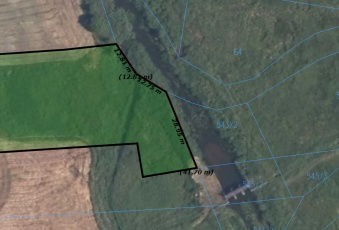 Działka z linią brzegową- kamper, przyczepa,namiot