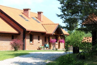 Rezydencja z własnymi stawami na Mazurach Zachodni