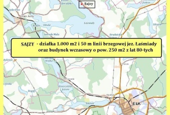 Działa z linią brzegową jez. Łaśmiady 